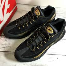 【新品】27.5cm★NIKE AIR MAX 95 PREMIUM （ナイキ エアマックス９５ プレミアム）ブラック/メタリックゴールド/アンスラサイト_画像5