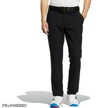 【新品タグ付】adidas GOLF（アディダス ゴルフ）細身スリム ストレッチゴルフパンツ★ブラック★ウエスト79～81ｃｍ_画像2