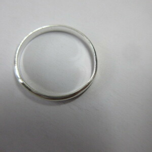  silver 925 ring 2mm ring 11 number silver stock disposal sale g704