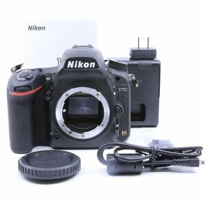 ＜ほぼ新品＞ Nikon デジタル一眼レフカメラ D750 シャッター回数わずか6202枚！