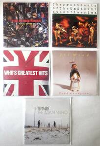 CD　 THE STONE ROSES・ The Presidents of The United States of America・ THE WHO・Todd Rundgren・ TRAVIS　等　計5枚