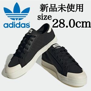 新品未使用 adidas 28.0cm アディダス CITY CANVAS シティ キャンバス スニーカー シューズ ブラック 黒 靴 スケートボード 箱有り 正規品