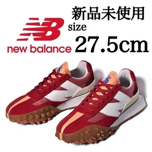 新品未使用 New Balance 27.5cm ニューバランス UXC720P1 スニーカー シューズ スエード ナイロン 人気 メッシュ NB レッド 赤 箱無し