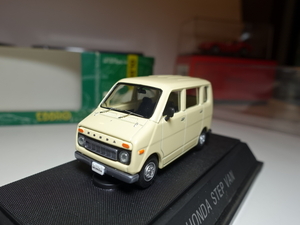 ホンダ　ステップバン　LIGHT YELLOW　1/43 　エブロ　HONDA　STEP　VAN　