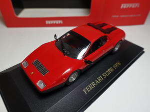 FERRARI 　５１２BB　1976　RED　1/43 IXO製　イクソ　フェラーリ