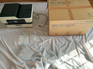 brother A3インクジェットプリンタ複合機/FAX/ADF/有線・無線LAN/両面印刷 MFC-J6770CDW　中古　※一部難あり