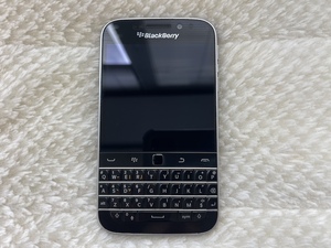 極美品☆BlackBerry Classic Q20(ブラックベリー クラシック Q20) ”SQC100-1” 本体＋画面保護シート☆SIMフリー