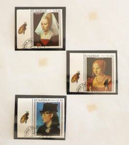 SA28eka dollar picture mane. another 3 kind single one-side stamp 3 sheets . seal equipped 