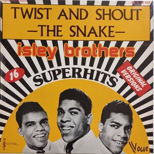 Isley Brothers / Twist and Shout / The Snake / EP / 7inch / France盤 / ジャケ付き/ Beatles カバー / Soul 45