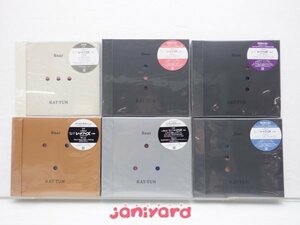 KAT-TUN CD 6点セット Roar 初回限定盤(CD+BD)/期間限定盤1/2/3/通常盤/ファンクラブ会員限定盤(CD+BD） 未開封含む [良品]