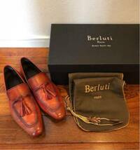 ベルルッティ（Berluti）革靴　6ローファー _画像1