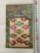 MADEIN JAPAN WATCH 時計　昭和レトロ　駄菓子屋　腕時計　当時物　未使用　長期自宅保管品_画像2
