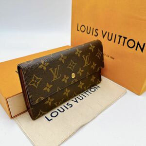 A2440【外観極美品】LOUIS VUITTON ルイヴィトン モノグラム ポルトトレゾール インターナショナル　三つ折り財布　長財布　M61215/TH0977