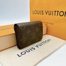 A2456【美品】LOUIS VUITTON ルイヴィトン モノグラム ポルトフォイユ エレーヌ　三つ折り財布　ウォレット　M60253/MI4131_画像2