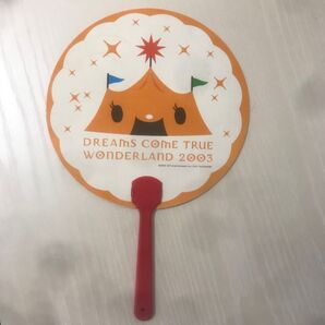 ドリカムうちわ DREAMS COME TRUE WONDERLAND 2003