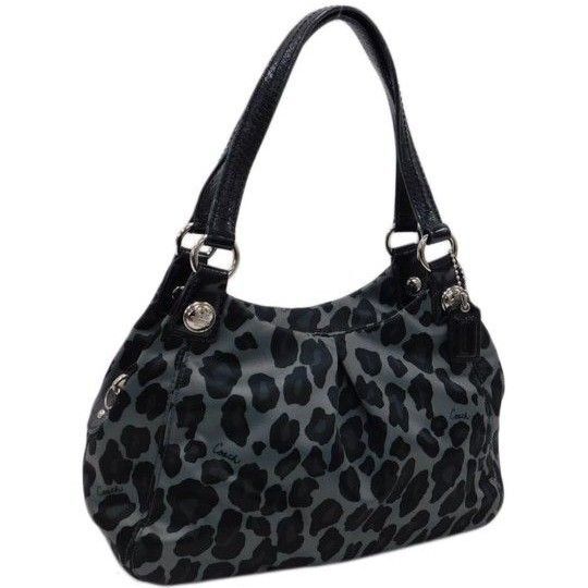最終値下げ☆オシャレ☆COACH ヒョウ柄 ハンドバッグ