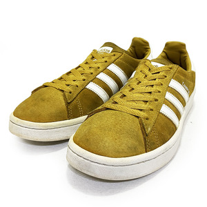 アディダス オリジナルス キャンパス マスタード イエロー 25.5cm ADIDAS ORIGINALS CAMPUS 正規品 本物 カジュアル スウェード CM8444