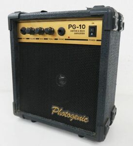 A023★photogenic フォトジェニック PG-10 ギター＆ベースアンプ 現状品★01