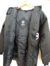 【送料無料!】【未使用・極美品】メンズ CANADA GOOSE カナダグース EXPEDITION PARKA エクスペディション ダウンコート Lサイズ _画像8