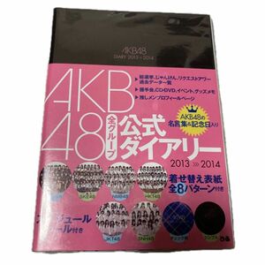 AKB48公式ダイアリー 2013-2014 （書籍） [ぴあ] 長期自宅保管品　経年劣化あり　匿名配送送料こみ　値下げ済み