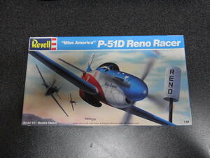 少し難有　Revell　1/48　P-51D Reno Racer 　 プラモデル