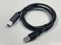 USB3.0ケーブル/USB-A（オス）/USB-B（オス）/100cm/送料140円～/#AB3_画像1