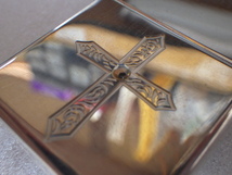 未使用　ZIPPO　STERLING　クロス　十字架　ジッポー　スターリングシルバー　純銀　2004年製　ｚ012412_画像8