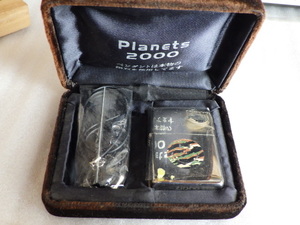 未使用　ZIPPO　Planets 2000　FRANKLIN LOUFRANI　ジッポー　隕石ペンダント付　1998年製　ｚ012414