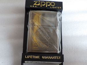 未使用　ZIPPO　BOSS　ジッポ　サントリー　ボス　1999年製　デッドストック　ｚ012423