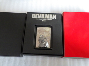 未使用　ZIPPO　 DEVILMAN　デビルマン メタルゴースト　1996年製　限定　立体メタル　シリアルナンバー　デッドストック　ｚ012621