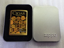 未使用　ZIPPO　CIGAR　Afisionado　SOLID BRASS　ソリッドブラス 　USA製　1999年製　デッドストック　ｚ012901_画像1