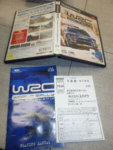 PS2 プレイステーション2 WRC ワールドラリーチャンピオンシップ 動作品 PS G05/4712