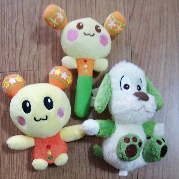 わんわん うーたん ぬいぐるみ 3点