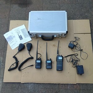 3台セット！！！　★即決23000円★　VX-6　RT-623DX　MH-73A4B　YAESU　ヤエス　デュアルバンド トランシーバー 無線機