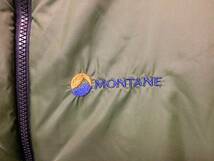 ユーズド品 MONTANE モンテイン 中綿ナイロンジャケット イギリス英国UKイングランド製 ブルゾン ジャンパー アウトドアPERTEX グリーン M_画像2