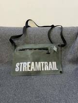 stream trail サコッシュ　カバン　ショルダー　バッグ　未使用　ピロー　日曜まで価格_画像1