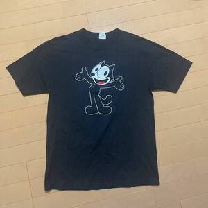 00s 2011s FELIX フェリックス プリントTシャツ ALSTYLE 表記サイズM 古着 キャラクター y2k