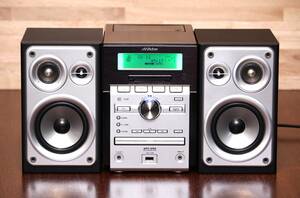 VICTOR UX-Z2 CD/MD/TAPE/USB/TUNER/AMP ミニコンポ　カセット　＋ スピーカー　極美品　1ヶ月保証