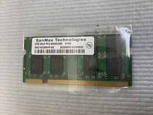 SANMAX PC2-6400S 2GB DDR2ノートPC用 メモリ DDR2-800 2GB DDR2 LAPTOP RAM