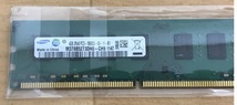 SAMSUNG PC3-10600U 4GB DDR3 デスクトップ用 メモリ DDR3-1333 4GB 中古　動作確認済　DDR3 DESKTOP RAM_画像2