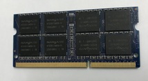 NANYA 2rx8 PC3-12800S 8GB DDR3ノートパソコン用メモリ 204ピン ECC無し DDR3-1600 8GB DDR3 LAPTOP RAM 中古動作確認済み_画像2