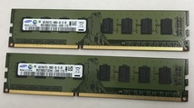 SAMSUNG 2RX8 PC3-10600U 8GB 4GB 2枚組 8GB DDR3 デスクトップ用 メモリ DDR3-1333 4GB 2枚 8GB DDR3 DESKTOP RAM_画像1