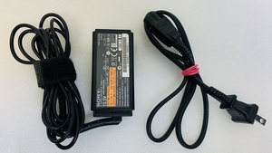 SONY ACアダプター 10.5V=1.9A 100V-240V VGP-AC10V6 ソニーノートPC用 ACアダプタ SONY AC ADAPTER 中古