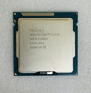 CPU インテル Core i5-3470 3.30GHz SR0T8 LGA1155 i5 第3世代 プロセッサー Intel Core i5 3470 中古動作確認済み