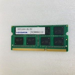 I.O DATA DDR3L-12800S 8GB DDR3L ノートPC用 メモリ DDR3L 1600 8GB 204ピン DDR3L LAPTOP RAM 8GB
