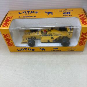 ONYX オニキス 1/43　LOTUS 100T　キャメル　ネルソン.ピケ