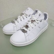 ３回着用のみ☆adidas☆STAN SMITH x Disneyコラボ☆23.5cm☆ティンカーベル スニーカー ピーターパン ディズニー アディダス スタンスミス_画像1