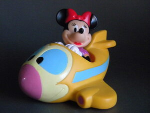  out of print limitation **Walt Disney pipe entering sofvi Minnie Mouse minnie Chan airplane!! TV anime manga Disney Land ** unused dead stock 