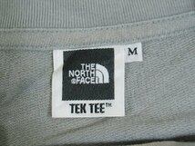 ノースフェイスTHE NORTH FACE■TEK TEE スウェット トレーナー コットン×ヘンプ NT37614 /ゴールドウィン■M■グレー系 ※NK3n17114_画像4