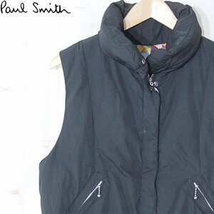 ポールスミス paul Smith■ダウンベスト/オンワード樫山■46L■ブラック ※NK3d14265